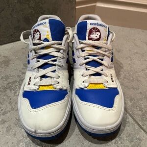 New Balance 550 Kids' Blue and White Sneakers